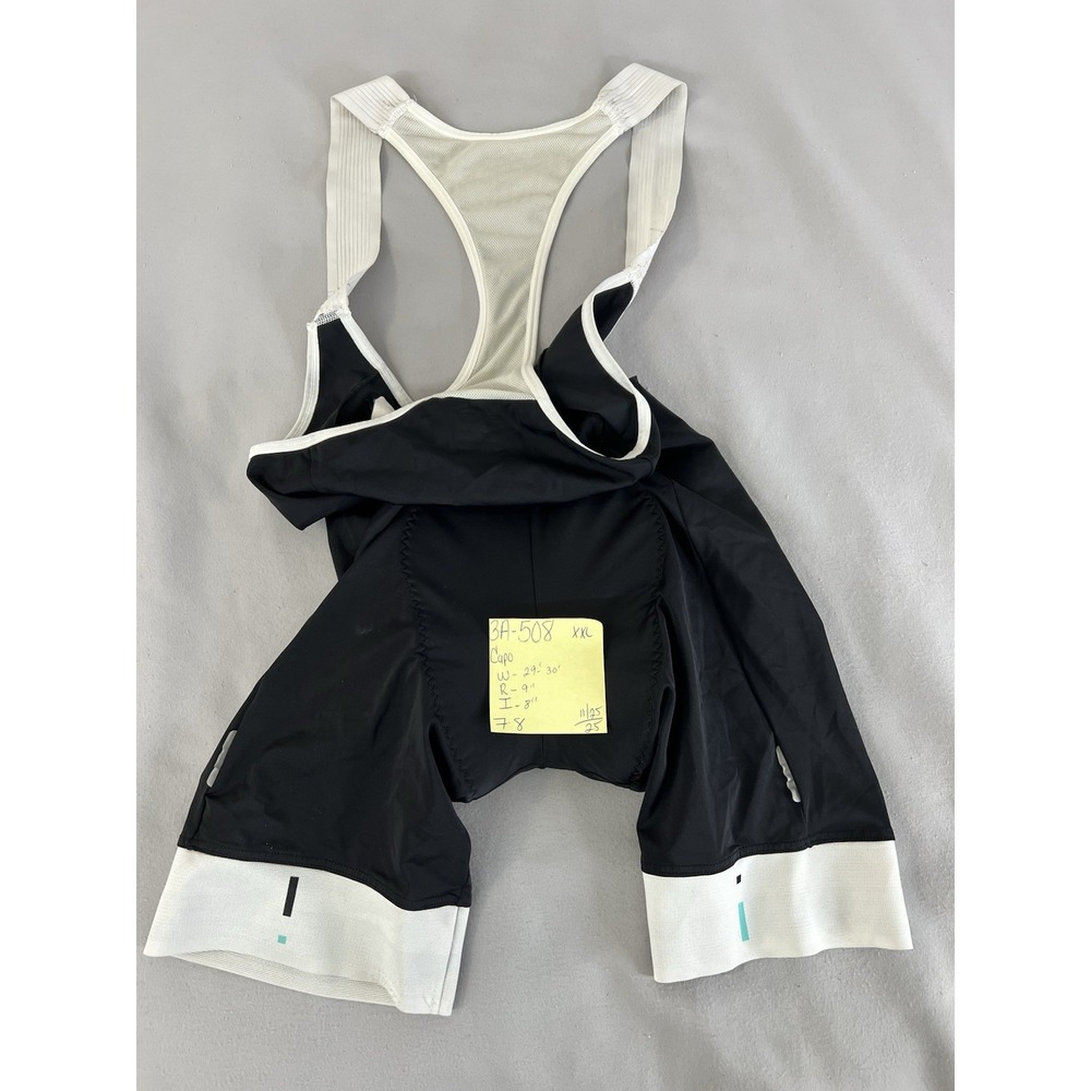 Capo Cadence Cycling Bib Shorts Men's XXL Custom Bike Padded Made In‎ Italy - Picture 11 of 11